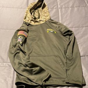 Nike USA Army Packers hooded sweatshirt